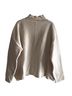 Pietro Brunelli Ivory Wool Pullover Sweater Size L - photo 4