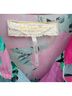 Jen's Pirate Booty 100% Viscose Floral Multi Color Pink Blue Romper Size L - photo 3