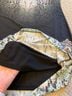 Hale Bob Snake Print Paisley Black Blue White Cocktail Dress Size 8 - photo 4