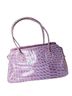 Claudio Orciani 100% Leather Animal Print Ombre Multi Color Pink Purple Leather Hobo One size - photo 2
