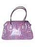 Claudio Orciani 100% Leather Animal Print Ombre Multi Color Pink Purple Leather Hobo One size - photo 1