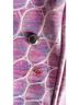 Claudio Orciani 100% Leather Animal Print Ombre Multi Color Pink Purple Leather Hobo One size - photo 8