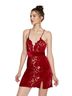Saylor Red Cocktail Dress Size S - photo 1