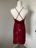 Saylor Red Cocktail Dress Size S - photo 5