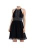Roulette 100% Polyester Black Cocktail Dress Size 4 - photo 1