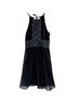 Roulette 100% Polyester Black Cocktail Dress Size 4 - photo 2