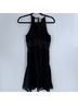 Roulette 100% Polyester Black Cocktail Dress Size 4 - photo 3