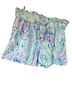 Lilly Pulitzer Floral Blue Shorts Size 4 - photo 1