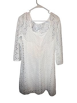 Lilly Pulitzer Topanga Resort White Breakers Lace Cocktail Dress (view 2)
