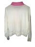 Old Navy White Pink Pullover Sweater Size M - photo 2