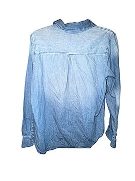 Old Navy Classic Jean Button-Down Shirt (view 2)
