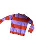 Marc Jacobs 100% Wool Stripes Orange Purple Pullover Sweater Size XS - photo 2