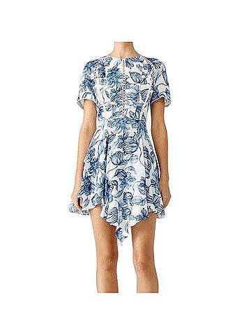 StyleStalker Blue Magnolia Casual Dress (view 1)