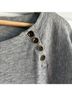 J.Crew 100% Cotton Gray Long Sleeve Top Size S - photo 4