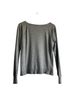 J.Crew 100% Cotton Gray Long Sleeve Top Size S - photo 2