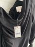 Cinq à Sept Black Cocktail Dress Size 8 - photo 7