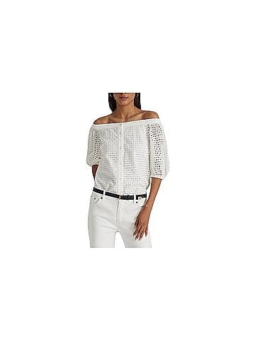 Ralph Lauren Short Sleeve Blouse (view 1)