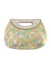 Vera Bradley Floral Multi Color Gray Teal Yellow White Leather Clutch One size - photo 1