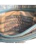Lug 100% Polyester Blue Leather Crossbody Bag One size - photo 7