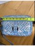 Lug 100% Polyester Blue Leather Crossbody Bag One size - photo 12