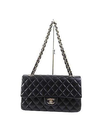 Chanel CHANEL A01112 Matelassé 25 Lambskin Shoulder Bag, Random Serial Number, Double Flap, Chain, Black with Gold Hardware, Comes Box and Dust Made in France, Women's. (view 1)
