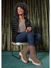 Andrea Brown Women's Tall Combat Boots Size 8 - photo 4