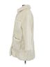 Zara 100% Polyester Solid White Faux Fur Jacket Size M - photo 6