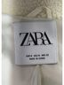 Zara 100% Polyester Solid White Faux Fur Jacket Size M - photo 3
