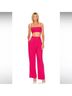 REVOLVE 100% Polyester 97% Polyester 3% Elastane Solid Pink Dress Pants Size M - photo 6