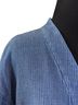 Eileen Fisher 100% Tencel Lyocell Checkered-gingham Blue Jacket Size M - photo 4