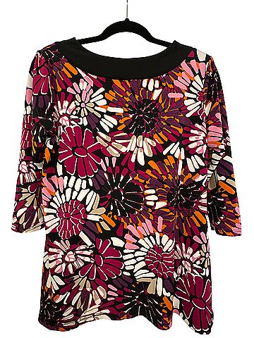 AB Studio 3/4 Sleeve Top (view 2)