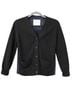 Sacai 100% Wool 65% Polyester 35% Cotton Black Blue Jacket Size 1X - photo 1