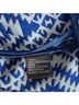 J. McLaughlin 100% Polyester 100% Cotton Aztec Or Tribal Print Blue White Jacket Size M - photo 5