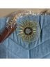 D2 Solid Blue Crossbody Bag One size - photo 3