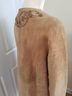 Avanti 100% Suede Solid Tan Leather Jacket Size L - photo 8