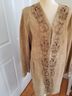 Avanti 100% Suede Solid Tan Leather Jacket Size L - photo 10