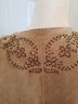 Avanti 100% Suede Solid Tan Leather Jacket Size L - photo 15