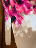 DKNY Floral Multi Color Cocktail Dress Size 14 - photo 4