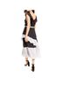 Q&A 100% Polyester Polka Dots Black White Cocktail Dress Size XS - photo 2