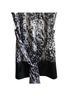 Express 95% Silk 5% Spandex 100% Polyester Color Block Black White Cocktail Dress Size XS - photo 2