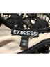 Express 100% Nylon Black Cocktail Dress Size XS - photo 3