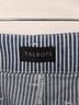 Talbots Stripes Blue White Jeans Size 10 - photo 3