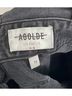 AGOLDE 100% Cotton Solid Black Gray Jeans Size 24 waist - photo 3