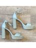 Madden Girl Solid Blue Heels Size 10 1/2 - photo 7