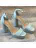 Madden Girl Solid Blue Heels Size 10 1/2 - photo 11