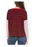 CAbi Stripes Red White Blue Long Sleeve Jersey Size S - photo 3
