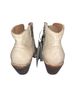 Lucchese White Ankle Boots Size 7 1/2 - photo 4