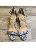Madden Girl Snake Print Multi Color Black Blue Heels Size 10 - photo 4