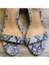 Madden Girl Snake Print Multi Color Black Blue Heels Size 10 - photo 5