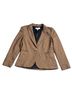 Derek Lam 10 Crosby Houndstooth Tan Blazer Size 14 - photo 1